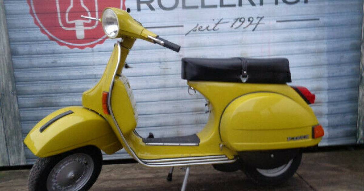 Detail Vespa Super Warna Kuning Nomer 47