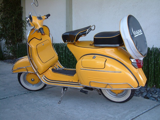 Detail Vespa Super Warna Kuning Nomer 54