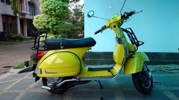 Detail Vespa Super Warna Kuning Nomer 58