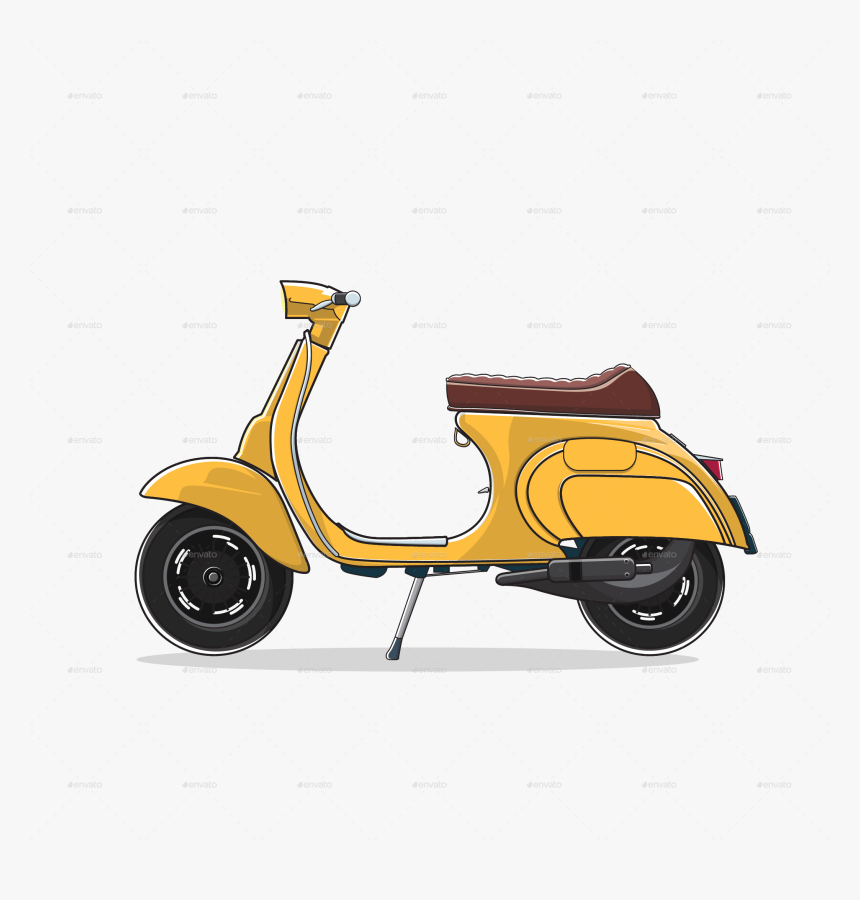 Vespa Vector Png - KibrisPDR