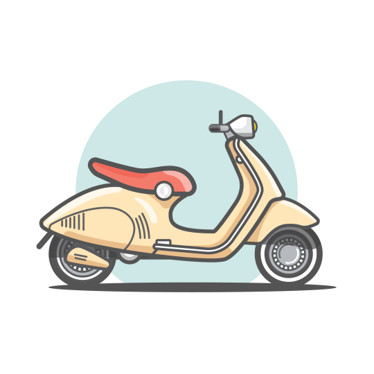 Detail Vespa Vector Png Nomer 28