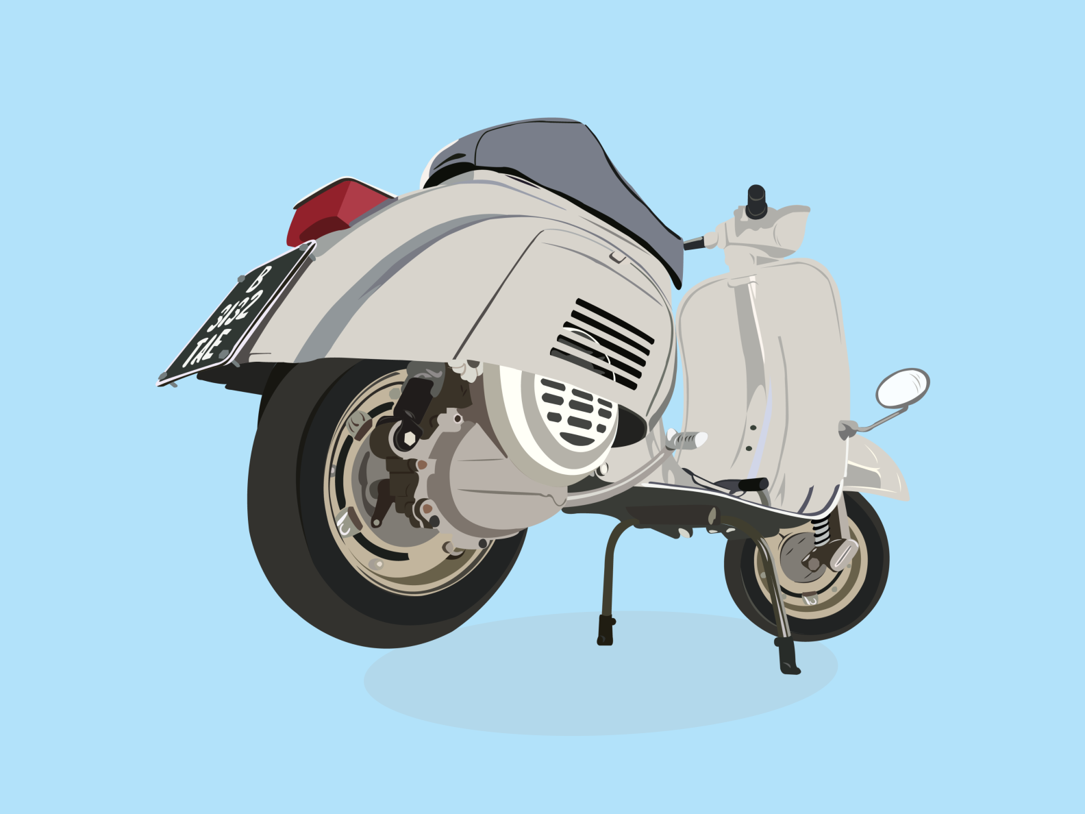 Detail Vespa Vector Png Nomer 31