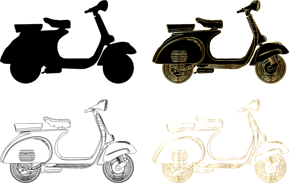 Detail Vespa Vector Png Nomer 39