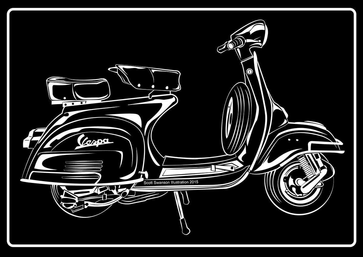 Detail Vespa Vector Png Nomer 48