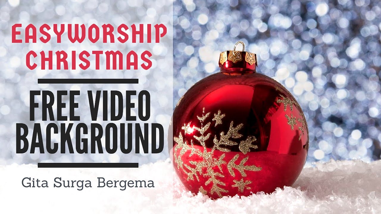 Detail Video Background Easyworship Christmas Nomer 17