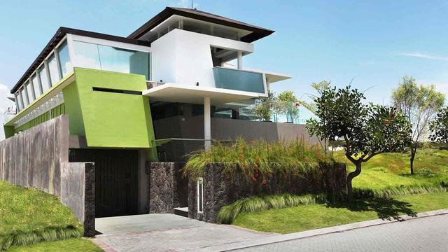 Detail Rumah Futuristik Minimalis Nomer 43