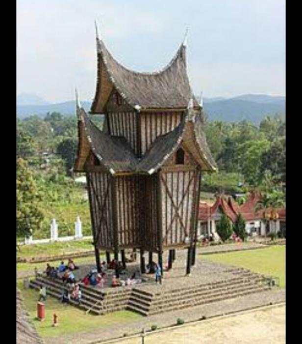 Detail Rumah Gadang Dan Rangkiang Nomer 12