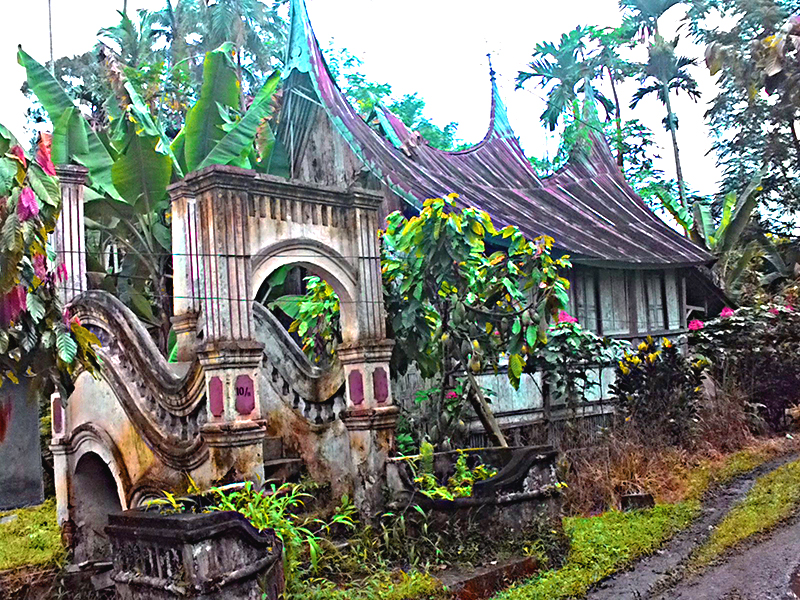 Detail Rumah Gadang Dan Rangkiang Nomer 40