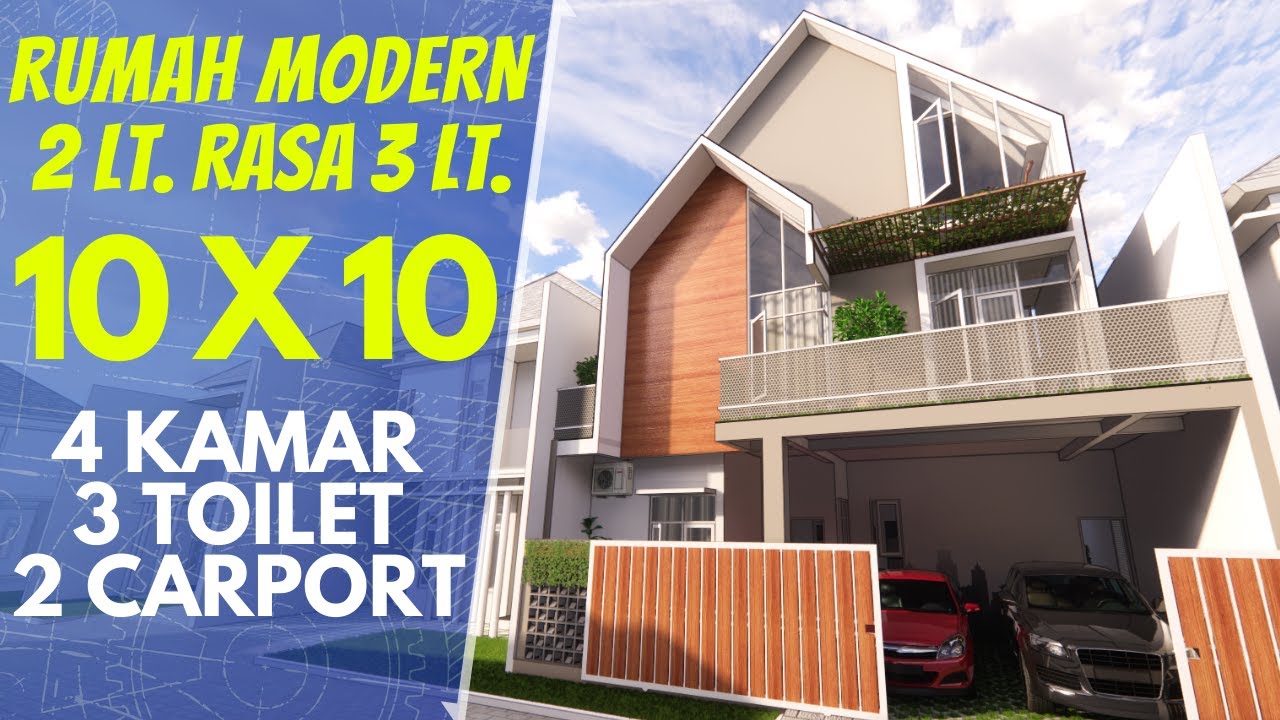 Detail Rumah Garasi 2 Mobil Nomer 27