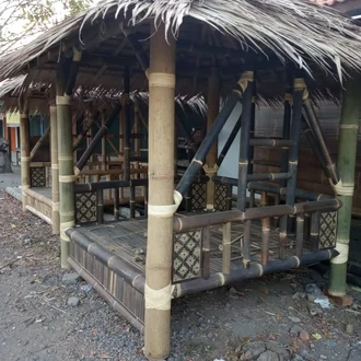 Detail Rumah Gazebo Bambu Nomer 35