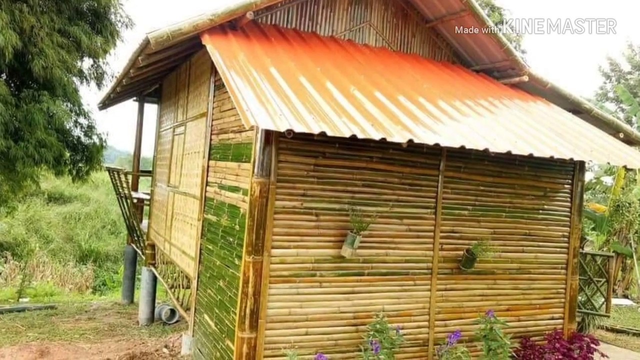 Rumah Gubuk Bambu 54+ Koleksi Gambar