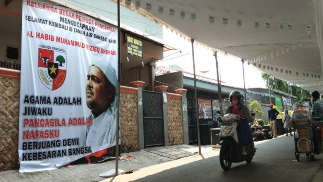 Detail Rumah Habib Rizieq Di Jakarta Nomer 39