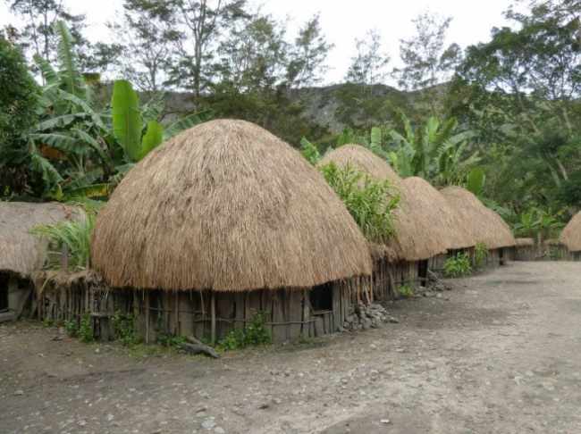 Detail Rumah Honai Khas Papua Memiliki Lantai Berupa Nomer 40