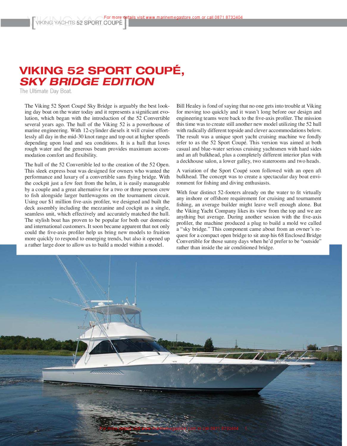 Detail Viking 52 Sport Yacht Nomer 26