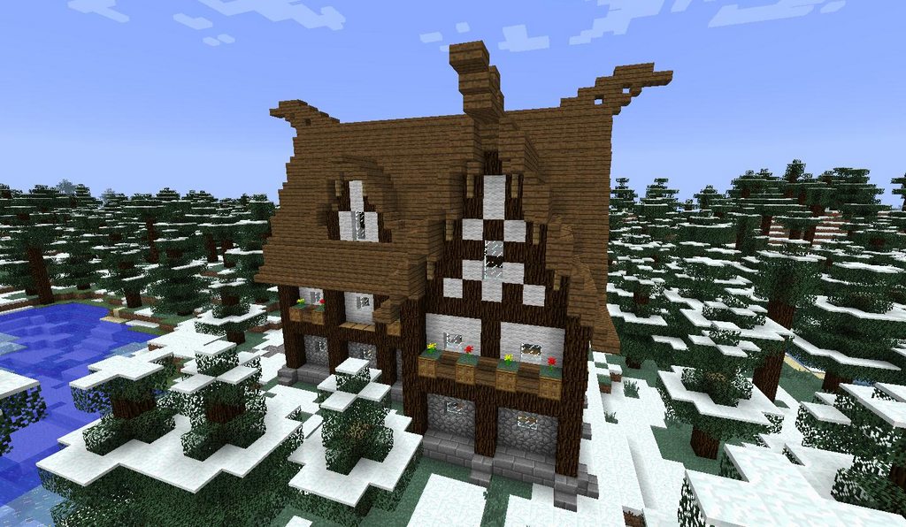 Detail Viking Architecture Minecraft Nomer 28