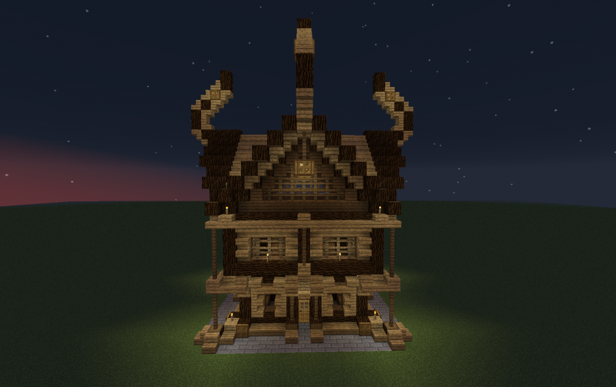 Detail Viking Architecture Minecraft Nomer 29