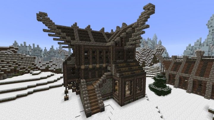 Detail Viking Architecture Minecraft Nomer 4