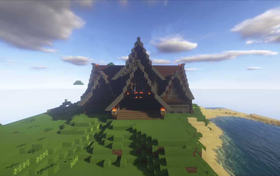 Detail Viking Architecture Minecraft Nomer 57