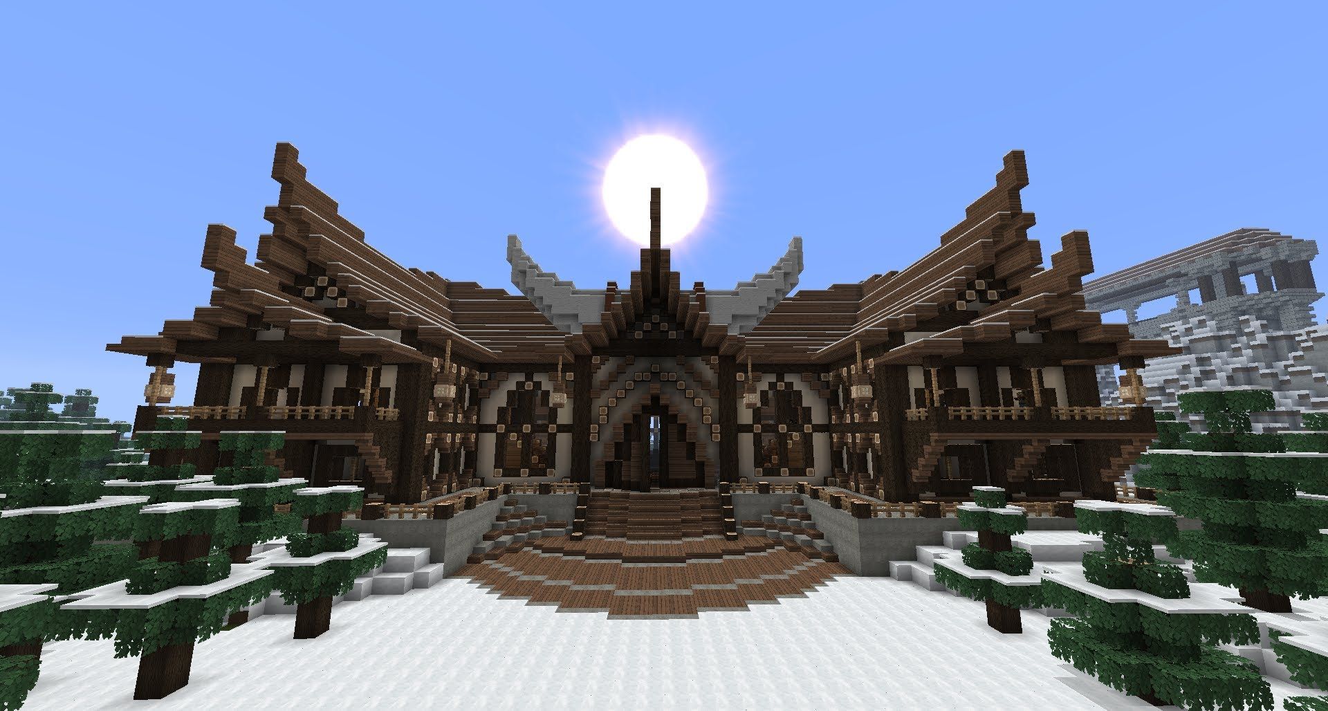 Detail Viking Architecture Minecraft Nomer 8