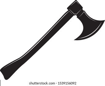 Detail Viking Axe Vector Nomer 15