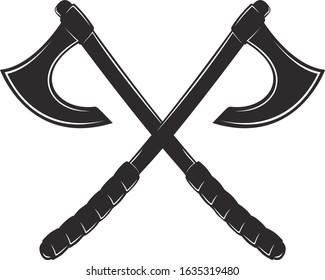 Detail Viking Axe Vector Nomer 16