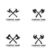 Detail Viking Axe Vector Nomer 24
