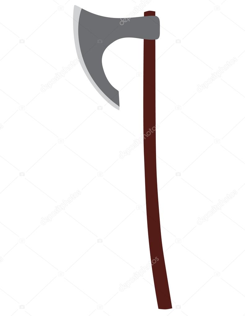 Detail Viking Axe Vector Nomer 35