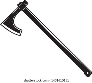 Detail Viking Axe Vector Nomer 7