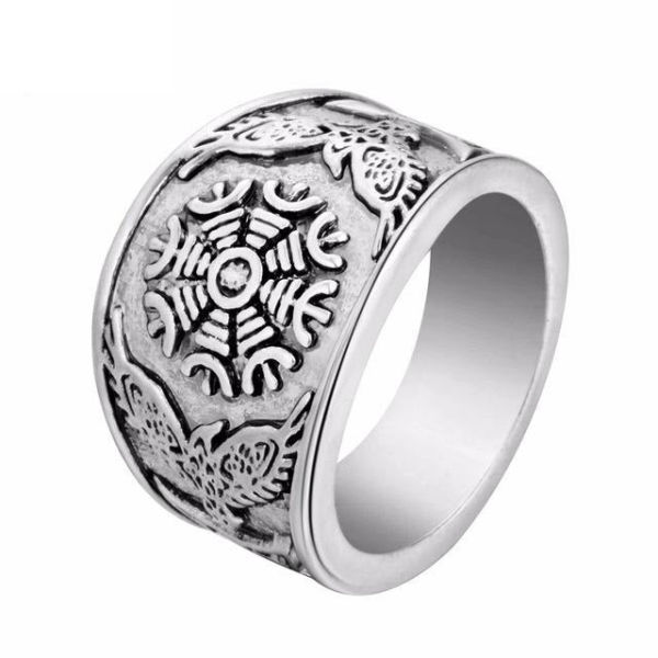 Detail Viking Biker Rings Nomer 34