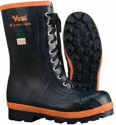 Detail Viking Chainsaw Boots Nomer 43