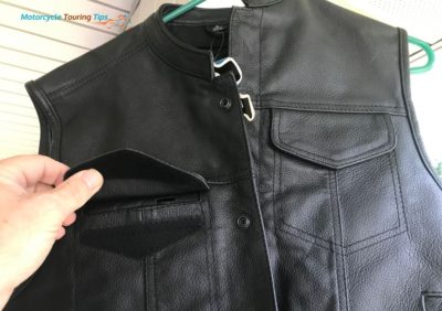 Detail Viking Cycle Leather Jacket Nomer 41