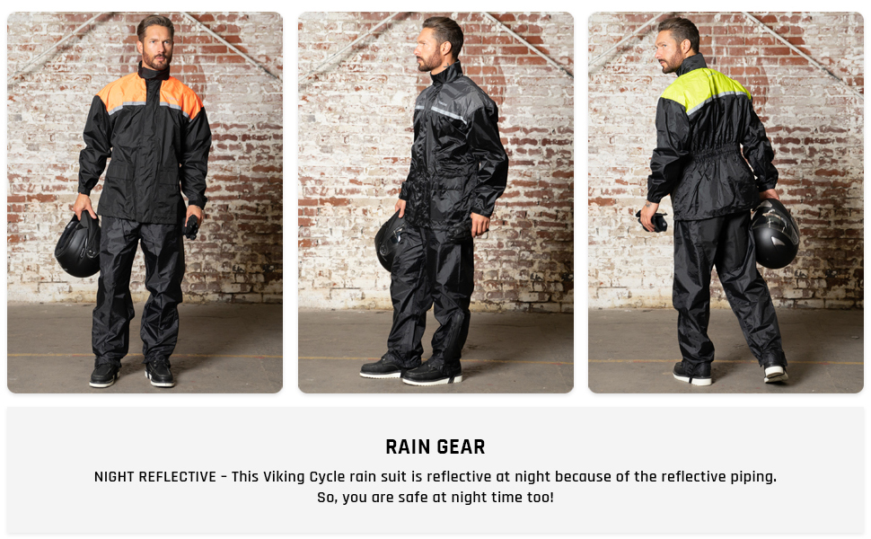 Detail Viking Cycle Motorcycle Rain Gear Nomer 4