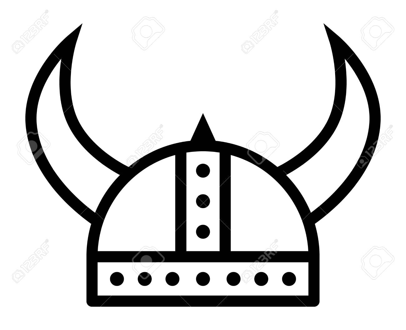 Detail Viking Hat Clipart Nomer 13