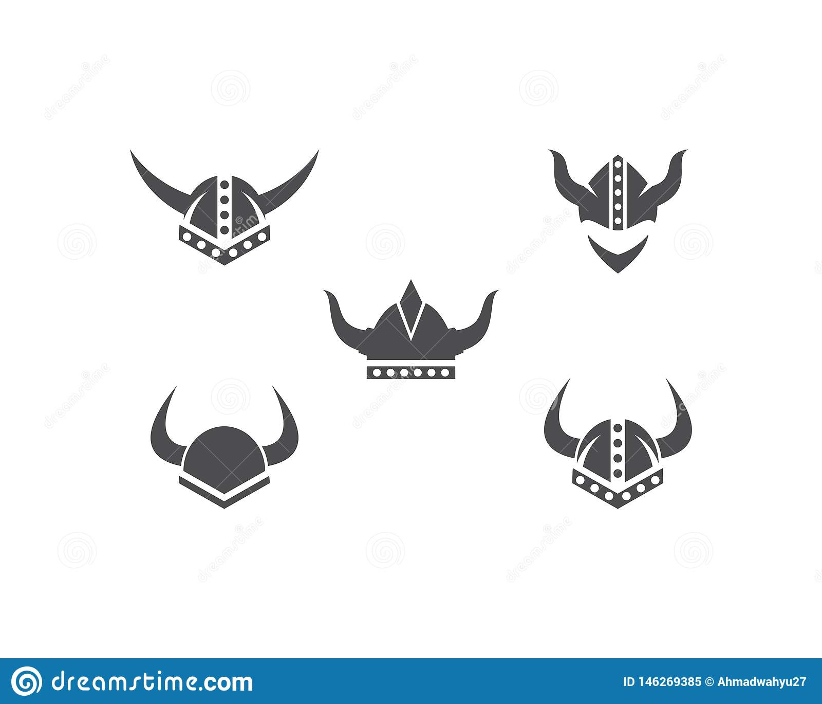 Detail Viking Helmet Logo Nomer 4