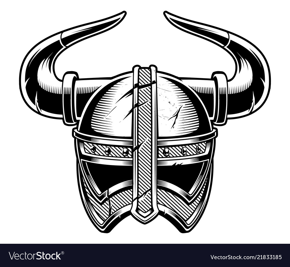 Detail Viking Helmet Logo Nomer 6