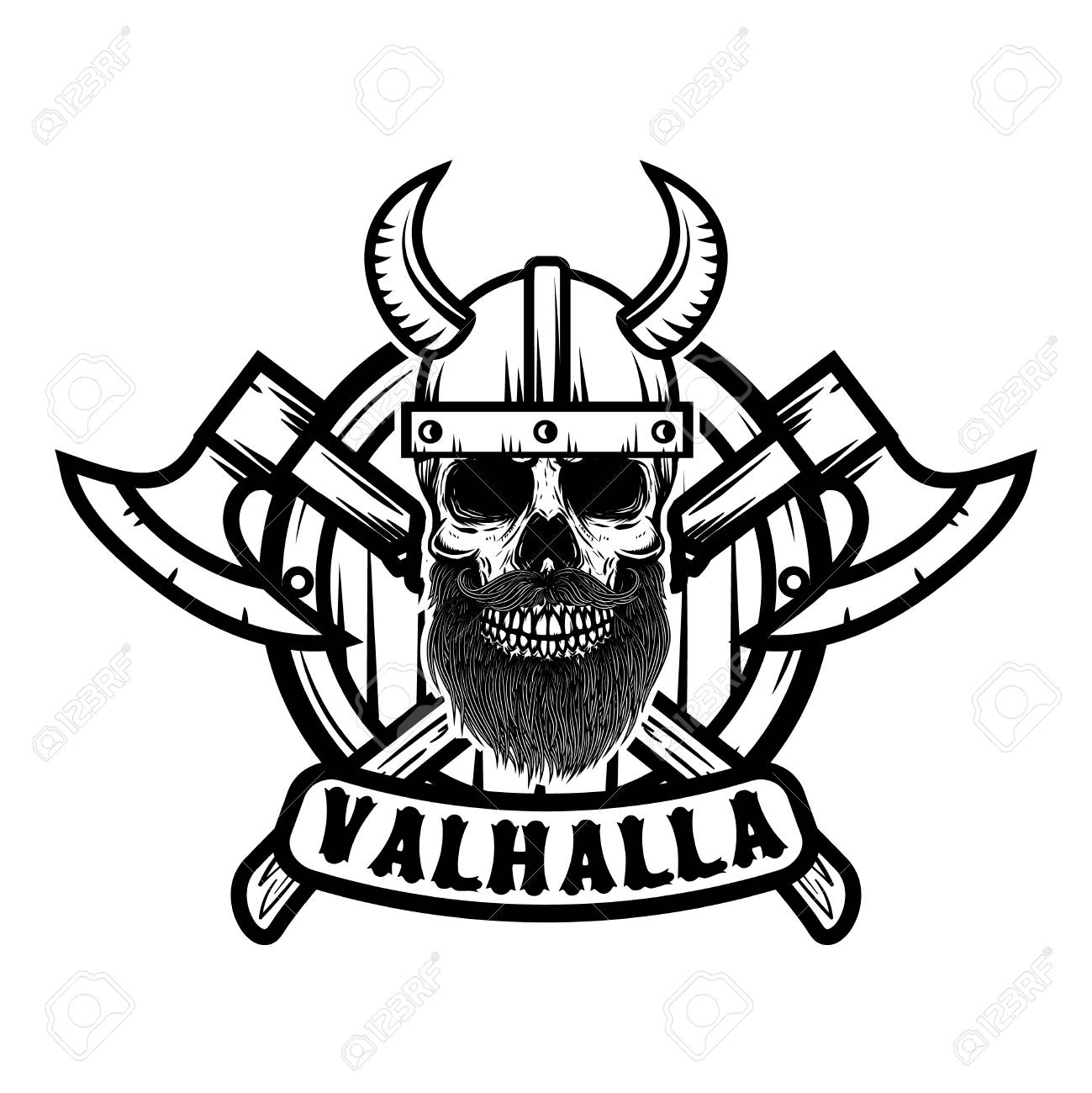 Detail Viking Helmet Logo Nomer 52