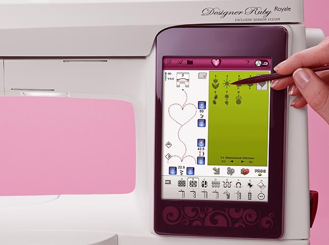 Detail Viking Ruby Embroidery Machine Nomer 10