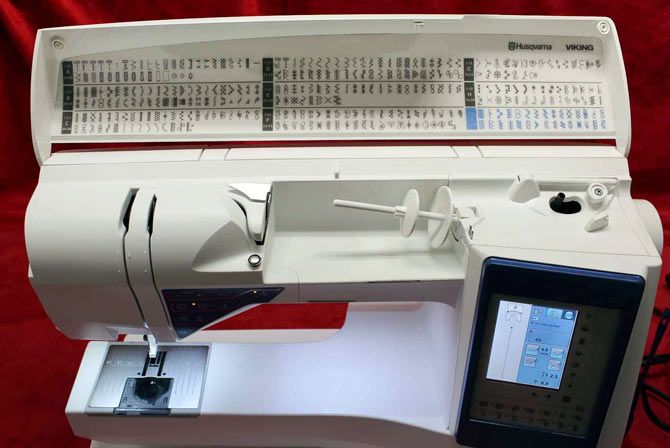 Detail Viking Saphire Sewing Machine Nomer 46