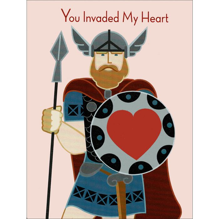 Viking Valentines Card - KibrisPDR