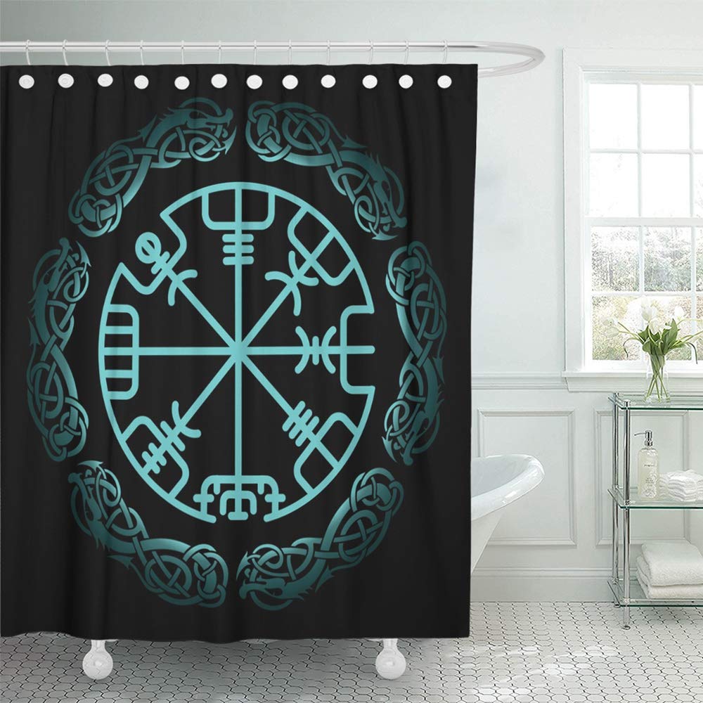 Detail Vikings Shower Curtains Nomer 22