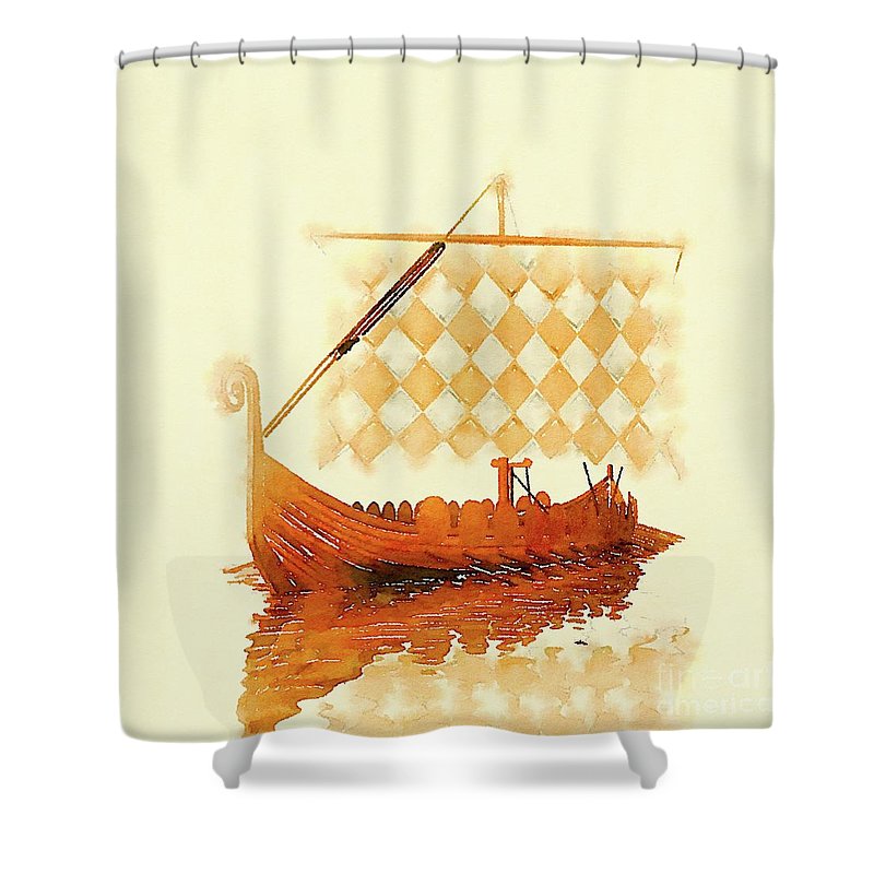 Detail Vikings Shower Curtains Nomer 59