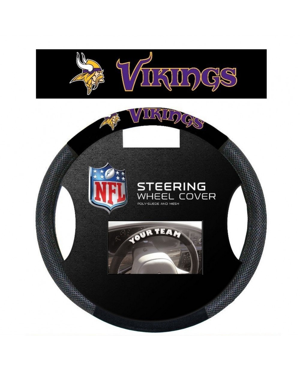 Detail Vikings Steering Wheel Cover Nomer 6