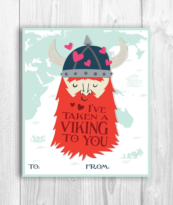 Detail Vikings Valentines Card Nomer 30