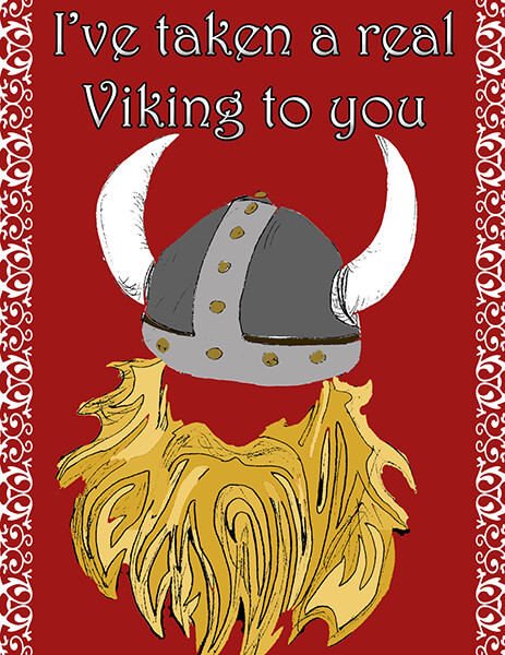 Detail Vikings Valentines Card Nomer 32