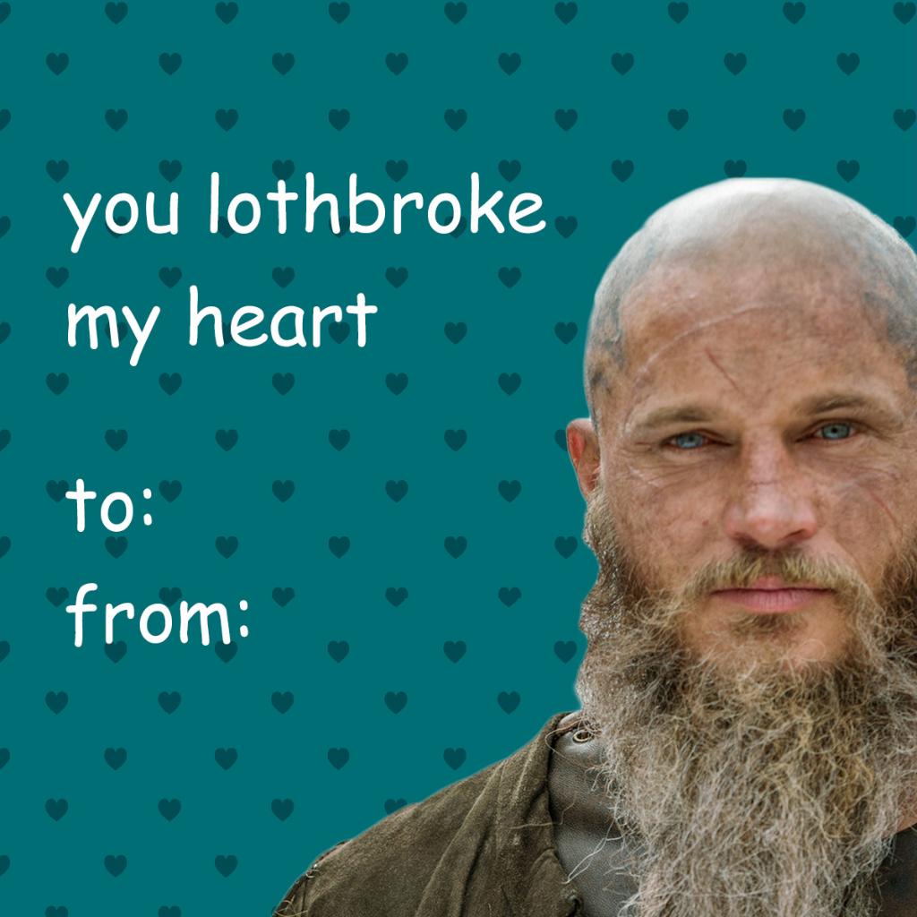 Detail Vikings Valentines Card Nomer 49