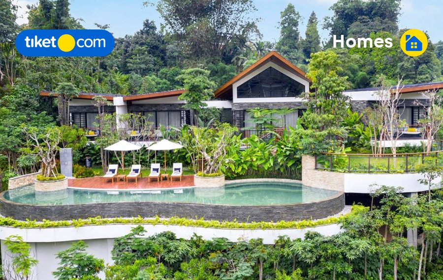 Detail Villa Di Bogor Dengan Pemandangan Indah Nomer 33