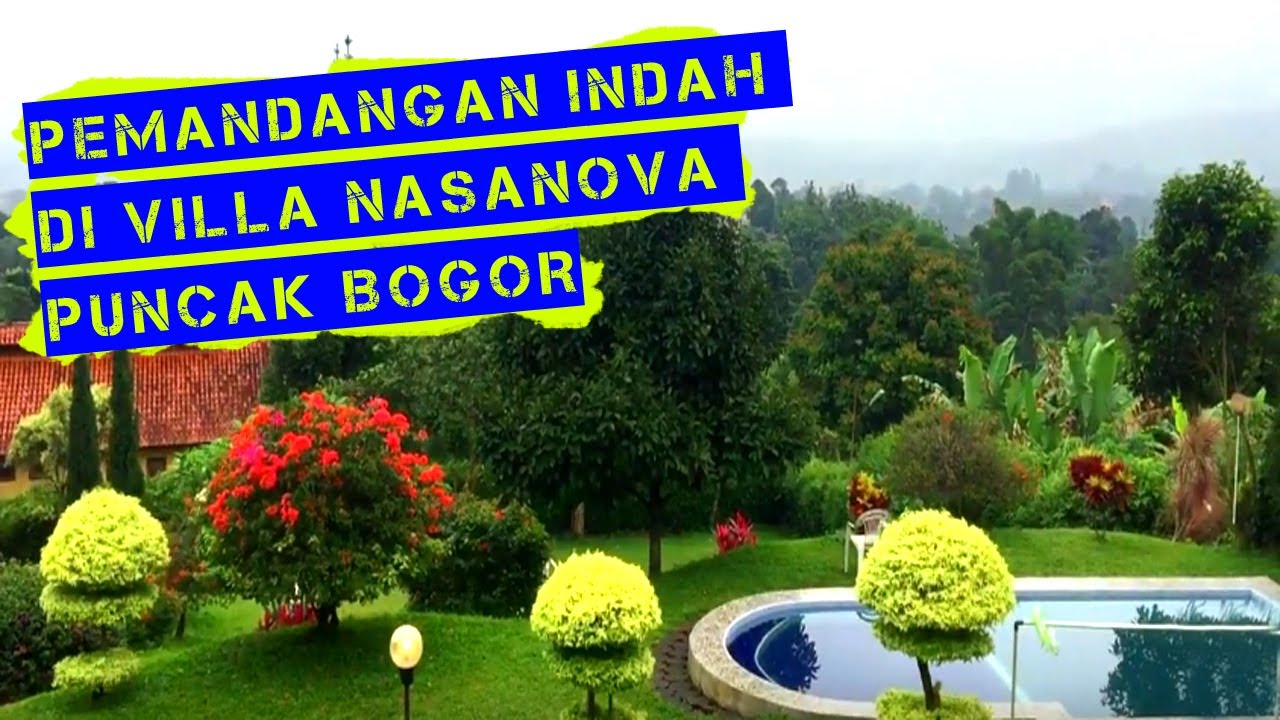 Detail Villa Di Bogor Dengan Pemandangan Indah Nomer 45