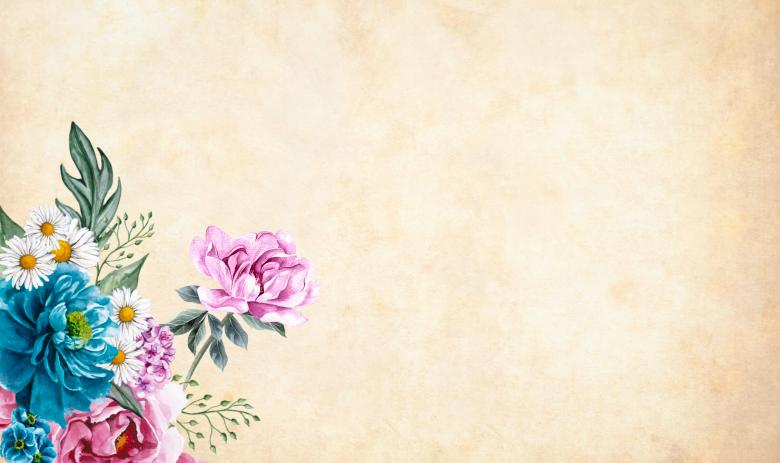 Detail Vintage Background Flower Nomer 4