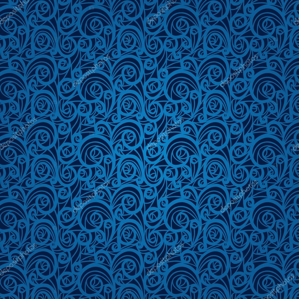 Detail Vintage Background Pattern Blue Nomer 2