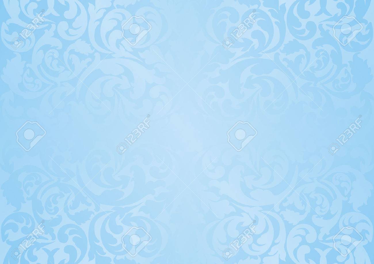 Detail Vintage Background Pattern Blue Nomer 5